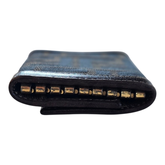 Fendi Zucca Canvas Brown Monogram Key Holder - Picture 6 of 11